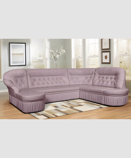 Диван Маргарита-1 (бледно-розовый)