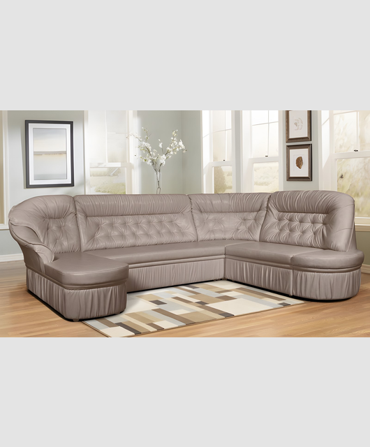 Диван Маргарита-1 (желто-коричневый)