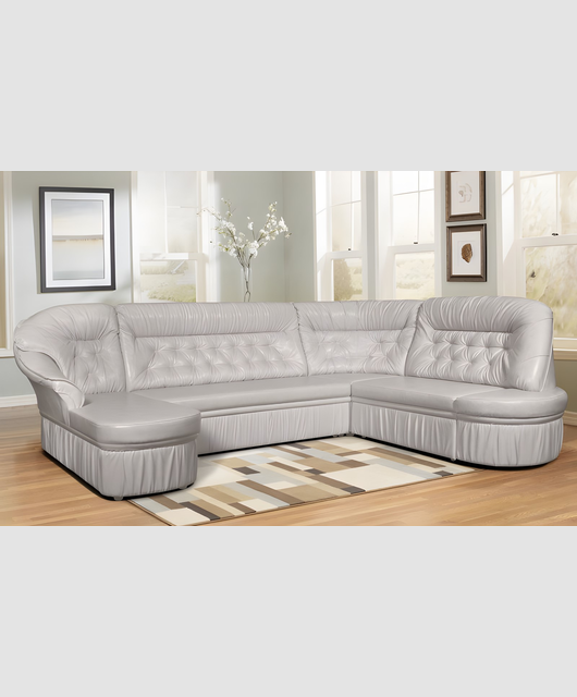 Диван Маргарита-1 (белый антик)