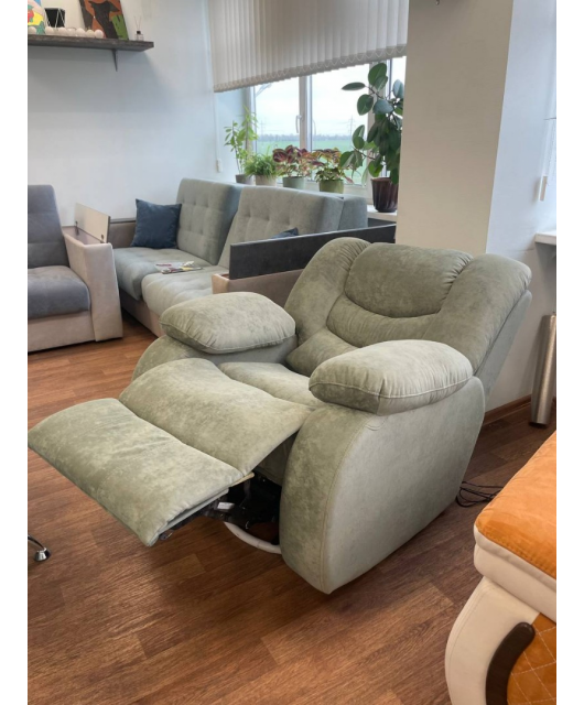 Кресло Лорд реклайнер электро (неби)